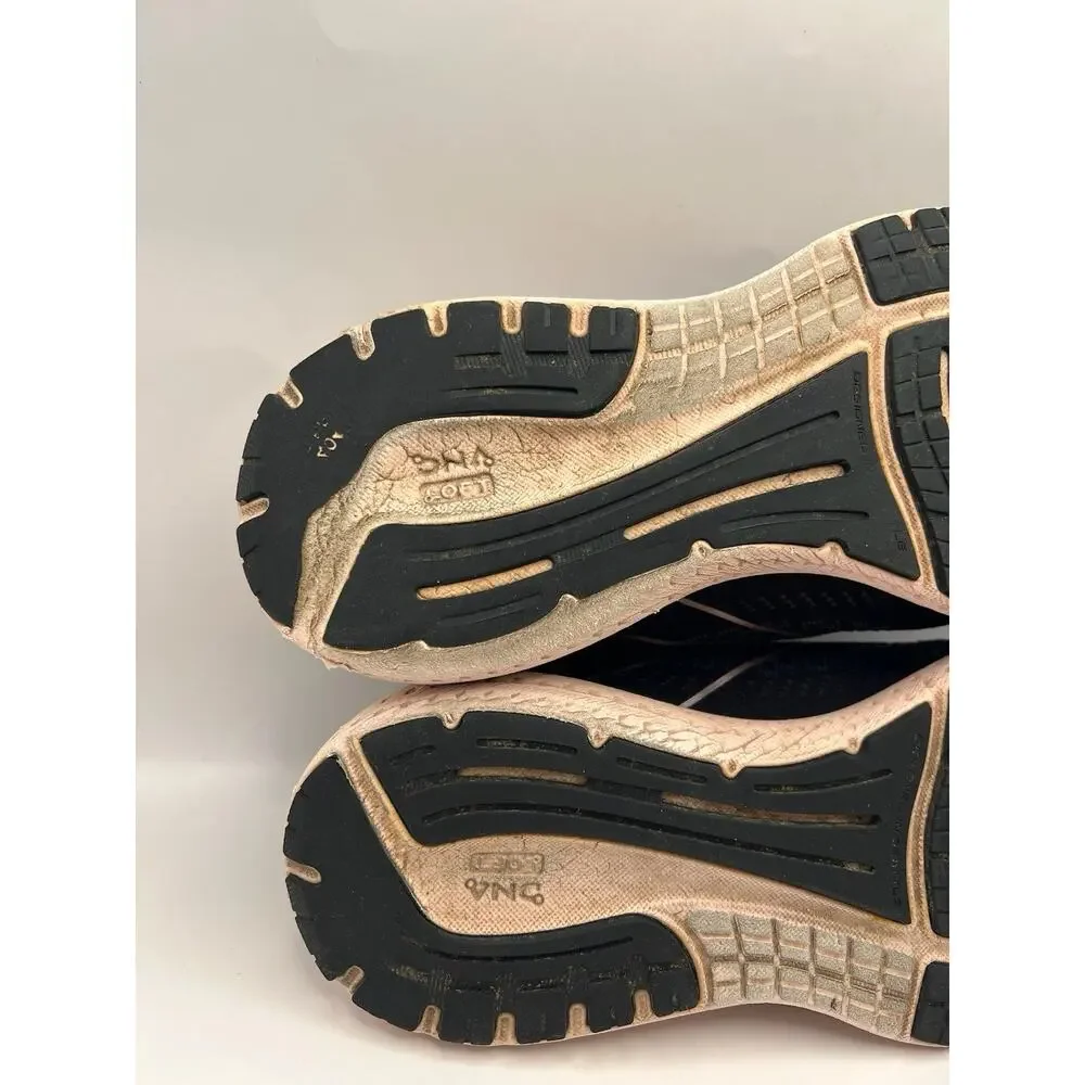 Brooks Glycerin 19 Black And Pink Running Shoes Women Size 9